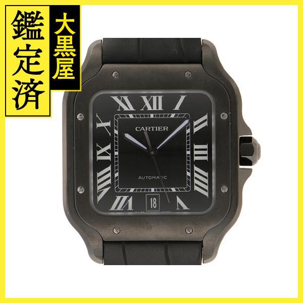 Cartier（カルティエ） サントス ドゥLM WSSA0039 SS/レザー 自動巻き