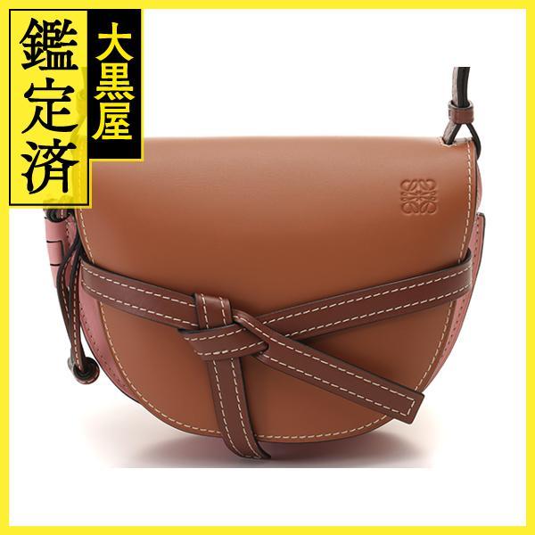 LOEWE ロエベ ゲートバッグ ショルダーバッグ スモール ピンク 