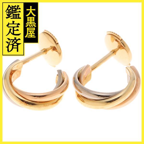 Cartier Cartier カルティエ トリニティ ピアス K18イエロー Cartier Cartier カルティエ トリニティ ピアス K18イエロー