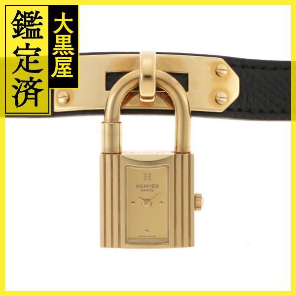 HERMES エルメス HERMES ケリーウォッチ KE1201470 ゴールド文字盤 