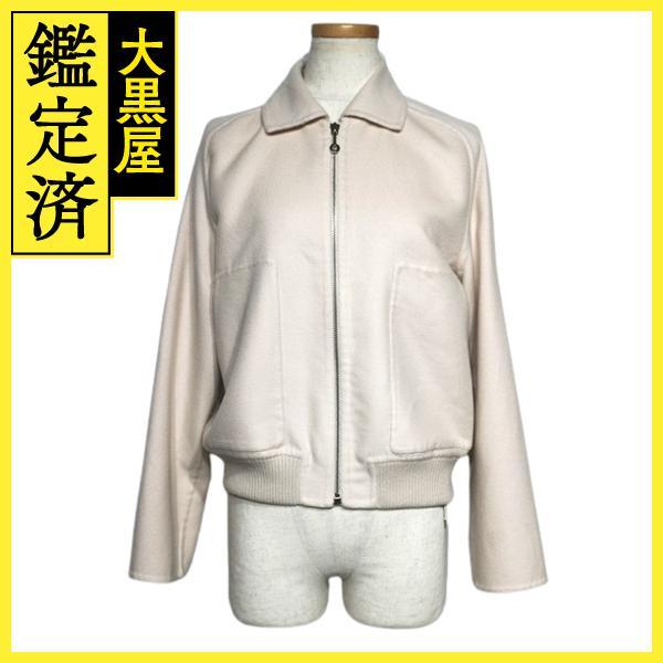 HERMES エルメス 衣類 ブルゾン レディース34 ベージュ カシミヤ 