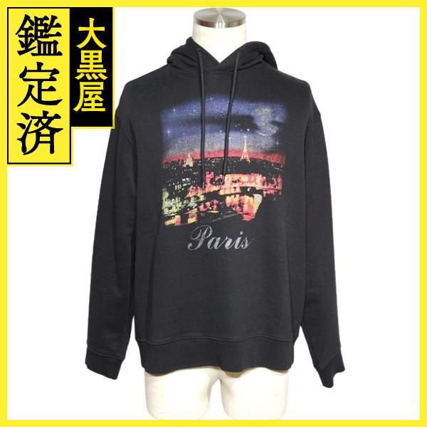 BALENCIAGA（バレンシアガ） パーカー メンズS ブラック コットン UP57