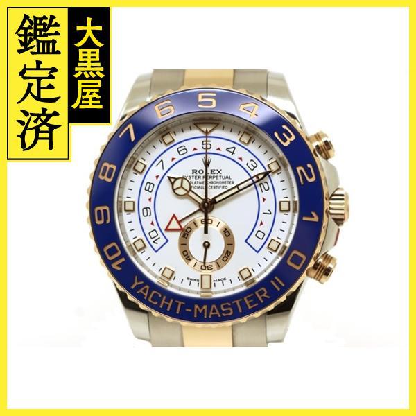 ロイヤルコペンハーゲン　2022 ROLEX（ロレックス） 2022年 ヨットマスターII 116681 PG/SS