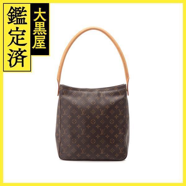 ルイヴィトン LOUIS VUITTON LV ルーピング GM モノグラム ショルダー 