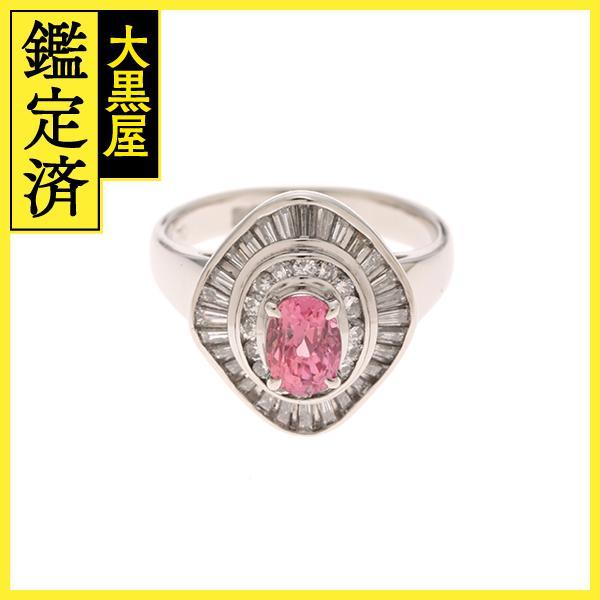 JEWELRY ジュエリー リング プラチナPm900 ピンクサファイア0.96 