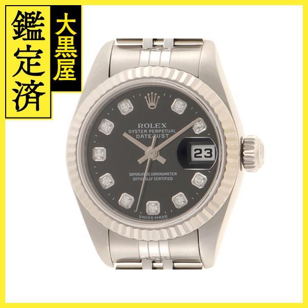 T番 ROLEX ロレックス レディース時計 デイトジャスト 69174G 10P 