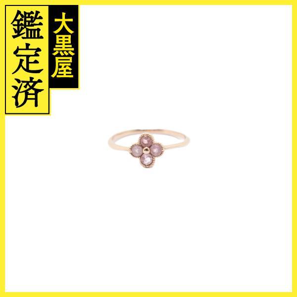 JEWELRY ジュエリー クローバー フラワー モチーフ リング 指輪 K10PG