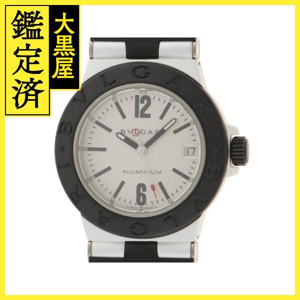 BVLGARI ブルガリ アルミニウム AL32TA AL/ラバー シルバー レディース 