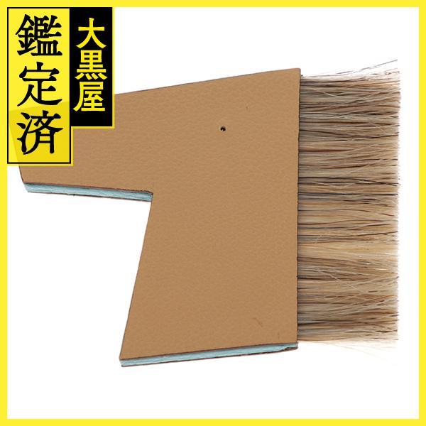 HERMES エルメス プティアッシュ ポケットブラシ ホース ベージュ  