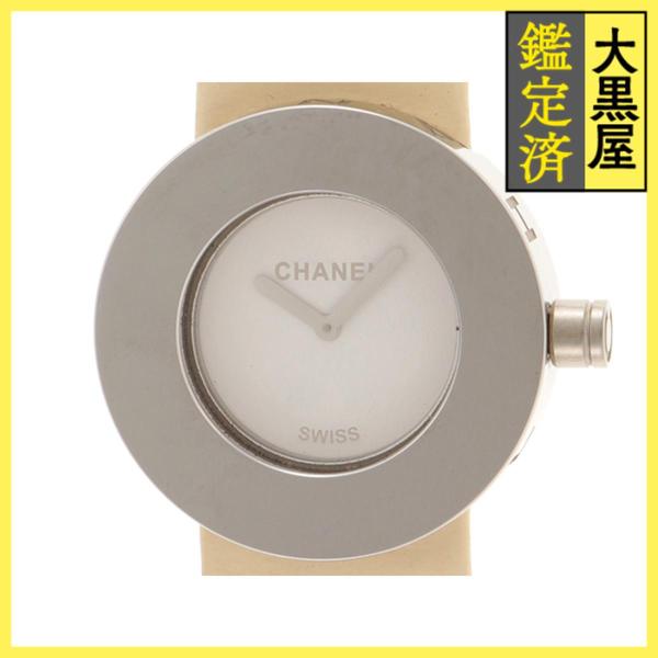 CHANEL CHANEL シャネル ラ・ロンド H0580 ホワイト文字盤 SS/革  
