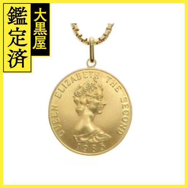 JEWELRY ノンブランドジュエリー コイン ネックレス リバティ エリザベス ケネディ K8 22 4g 434 質屋 大黒屋 - 通販 - Yahoo ショッピング