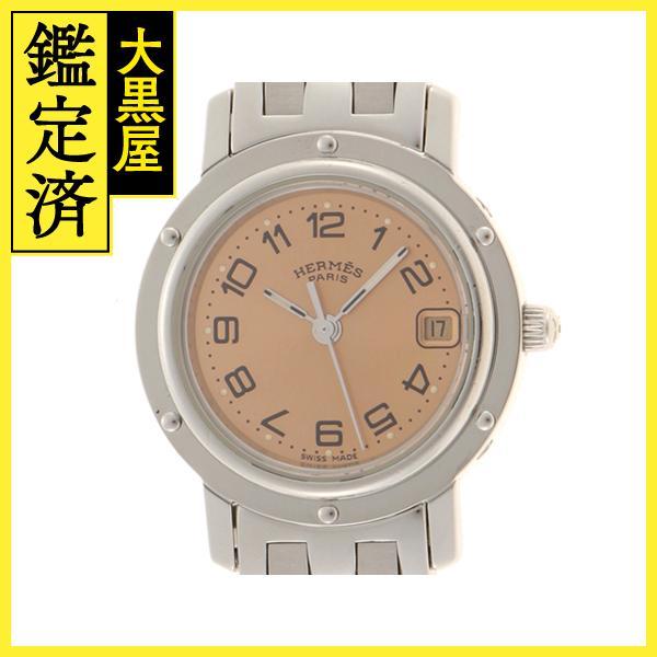 HERMES エルメス レディース時計 クリッパー CL4.210 ピンク文字 HERMES エルメス レディース時計 クリッパー CL4.210 ピンク文字