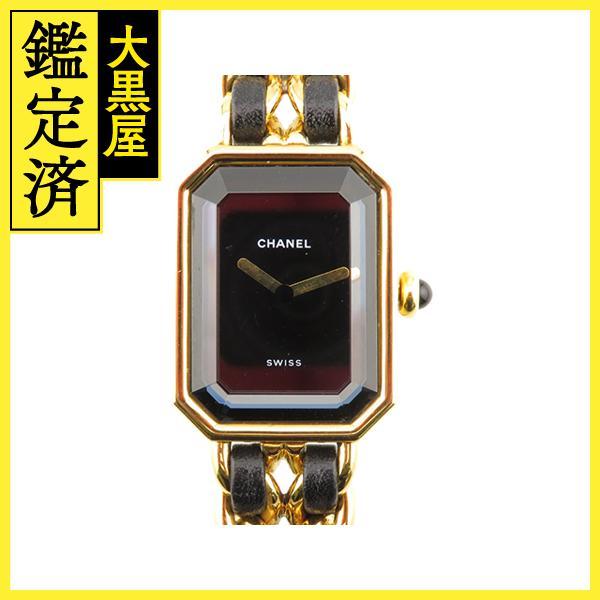 CHANEL CHANEL シャネル プルミエールL H0001 ブラック文字盤 GP CHANEL CHANEL シャネル プルミエールL H0001 ブラック文字盤 GP