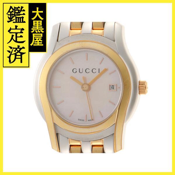GUCCI グッチ 5500L GP/SS シェル クォーツ レディース 【460