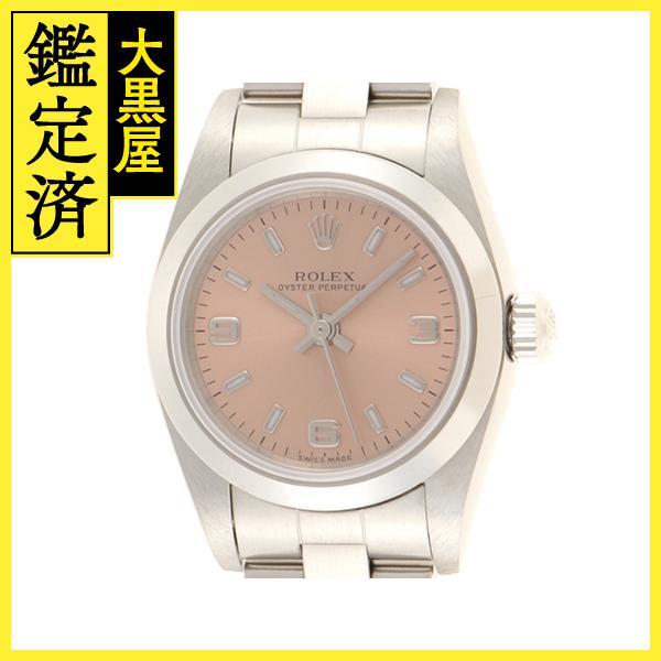 ROLEX（ロレックス） Z番 オイスター パーペチュアル 76080 SS ピンク