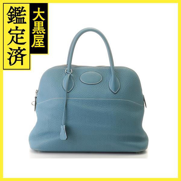 HERMES HERMES エルメス ボリード37 ブルージーン ストラップ無し 
