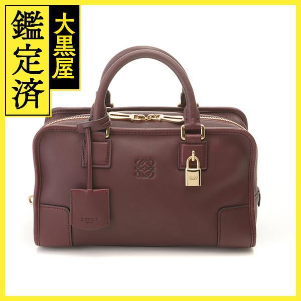LOEWE（ロエベ） アマソナ28 ボルドー/GP レザー 352.73.A03