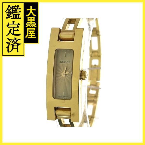 GUCCI グッチ レディース クオーツ 3900L YA039523 ゴールド文字 