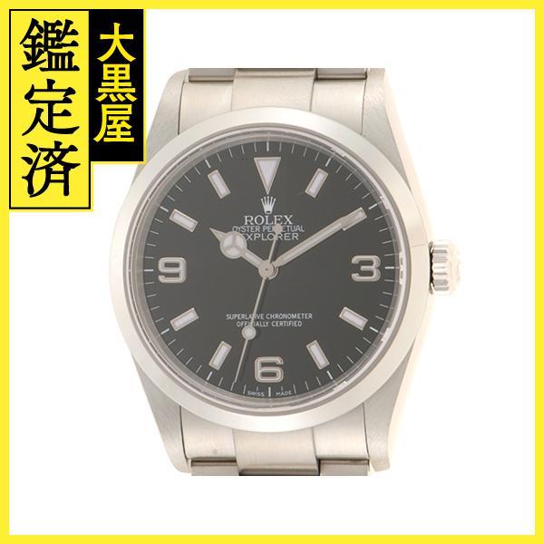 ROLEX（ロレックス） K番 時計 エクスプローラーI 114270 SS ブラック