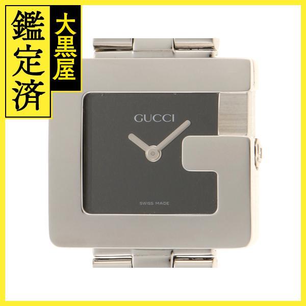 119 GUCCI 時計レディース スクエア 600J シンプル ブラック