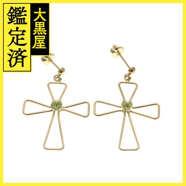 JEWELRY MAKI ジュエリーマキ ピアス K18 イエローゴールド ペリドット 