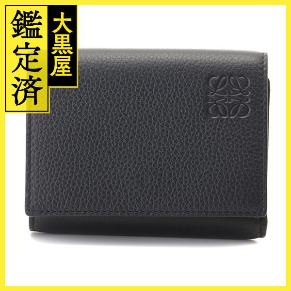 LOEWE ロエベ 三つ折り財布 アナグラム トライフォールド 