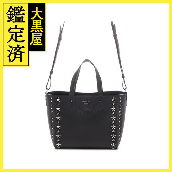JIMMY CHOO CHOO ジミーチュウ スタースタッズ ぺガシS 2wayバッグ 