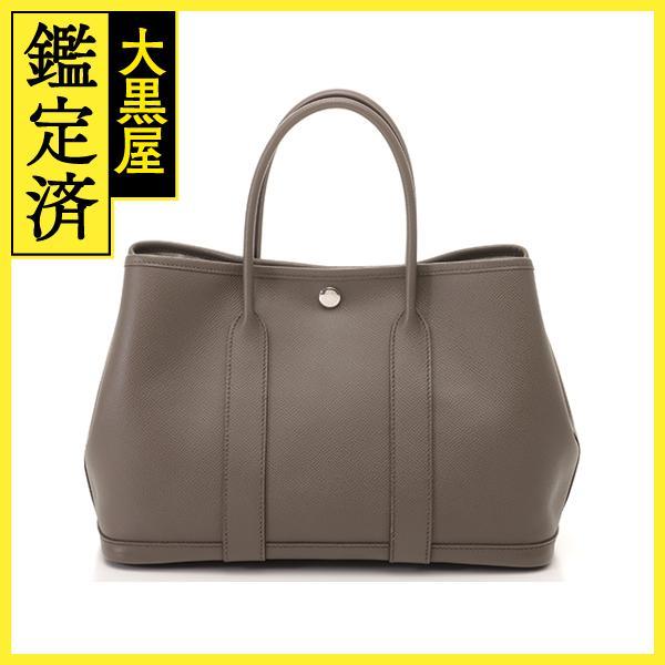HERMES エルメス ガーデンパーティTPM SV金具 ヴォー・エプソン エタン  