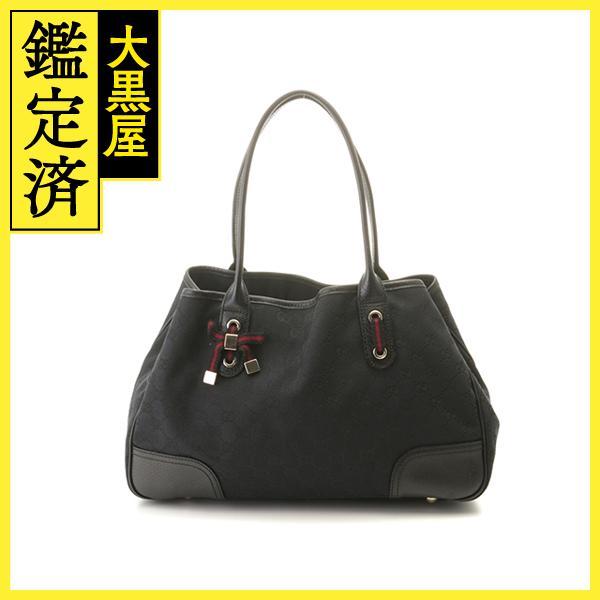 GUCCI グッチ プリンシーリボン シェリーライン GG柄 トートバッグ 