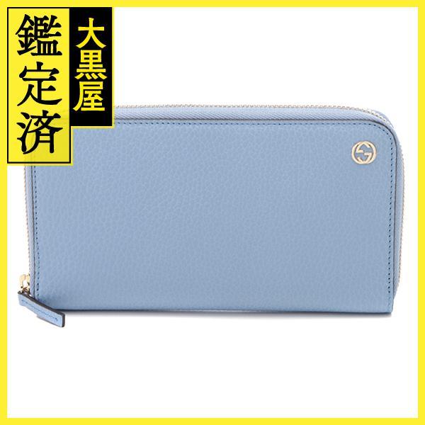 GUCCI グッチ インターロッキングG ラウンドファスナーロング 