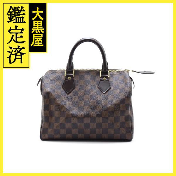 LOUIS VUITTONヴィトンダミエスピーディ25鑑定済み美品！ いやぁ 