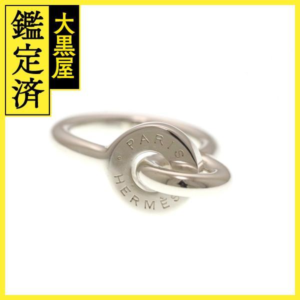 HERMES エルメス 指輪 セリエリング 925(シルバー）48号 6.7g【473