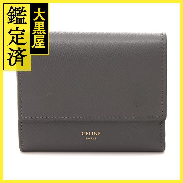 CELINE（セリーヌ） スモール トリフォールドウォレット 三つ折り財布 
