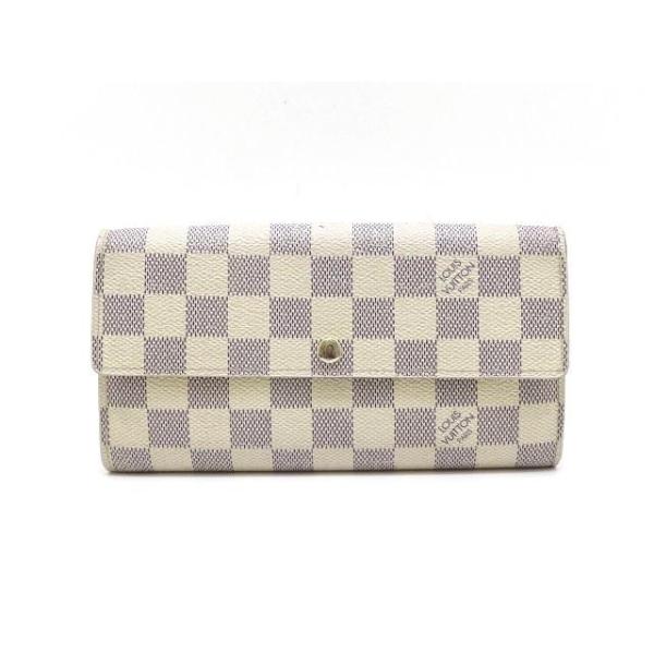 ダミエアズール ポルトフォイユ ジッピーウォレット