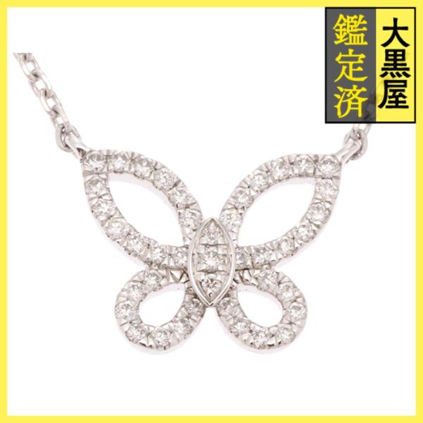 グラフ　ミニバタフライ　ネックレス GRAFF(グラフ) ミニ バタフライ ネックレス Au750PG ピンクゴールド