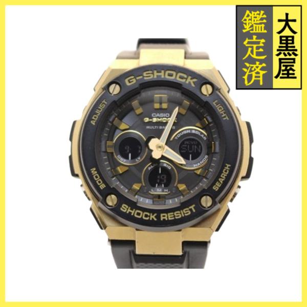 CASIO / クォーツ腕時計/デジタル/ラバー/BLK/BLK/GST-W300 CASIO（カシオ） G-SHOCK GST-W300 ラバー ブラック 男性用/Men's