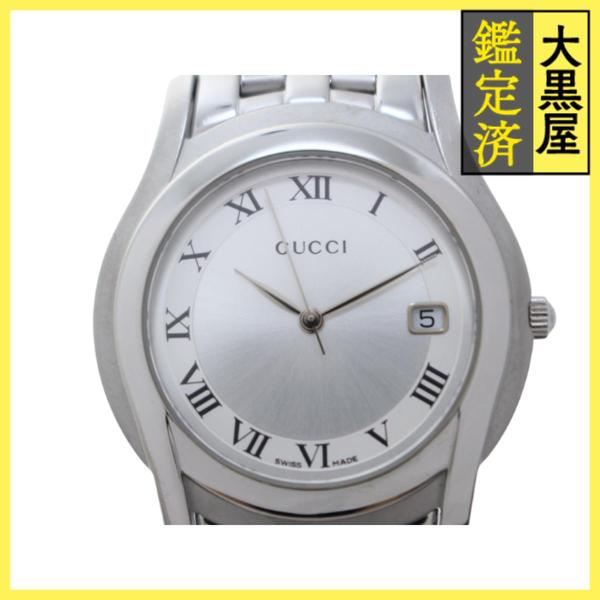GUCCI Gucci グッチ - 5500M SS シルバー 男性用/Men's watches
