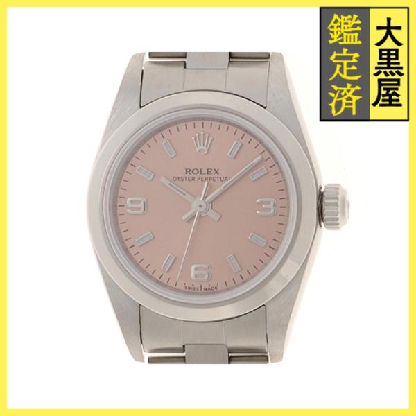 ロレックス ROLEX オイスターパーペチュアル 76080 ピンク ステンレススチール 自動巻き レディース 腕時計 ROLEX（ロレックス） オイスター パーペチュアル 76080 SS 自動 ピンク