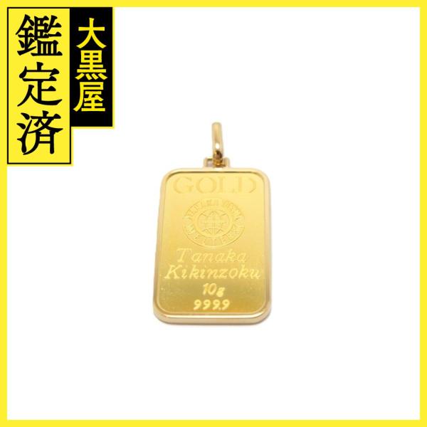 GINZA TANAKA 田中貴金属 純金10gコインバー ペンダントトップ