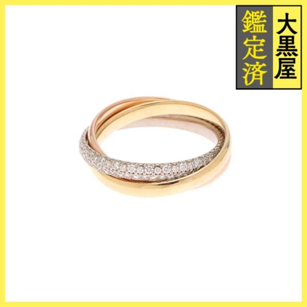 Cartier（カルティエ） トリニティ リング スモールモデル セミパヴェ