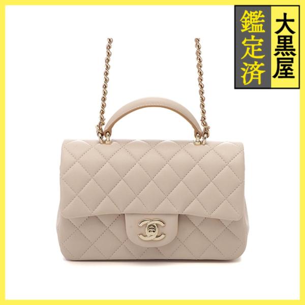 CHANEL（シャネル） マトラッセ ミニトップハンドル チェーン