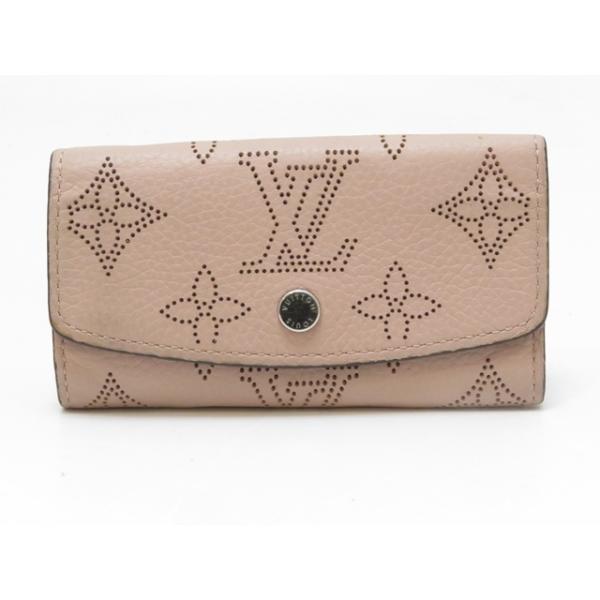 ルイヴィトン マヒナ ミュルティクレ4 キーケース ピンク レディース LOUIS VUITTON（ルイ・ヴィトン） ミュルティクレ4 マヒナ ピンク