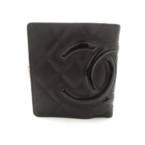 CHANEL（シャネル） カンボンライン A26720 二つ折り財布 ラムスキン