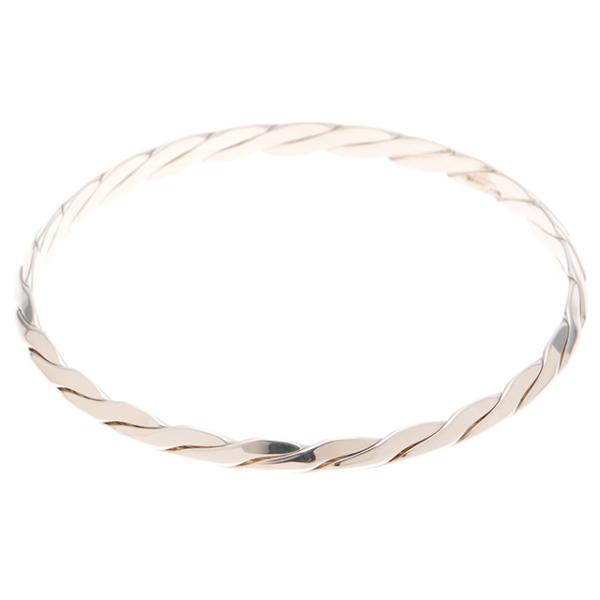 TIFFANY&Co.（ティファニー） ナイフエッジツイストバングル/SV/16.5g