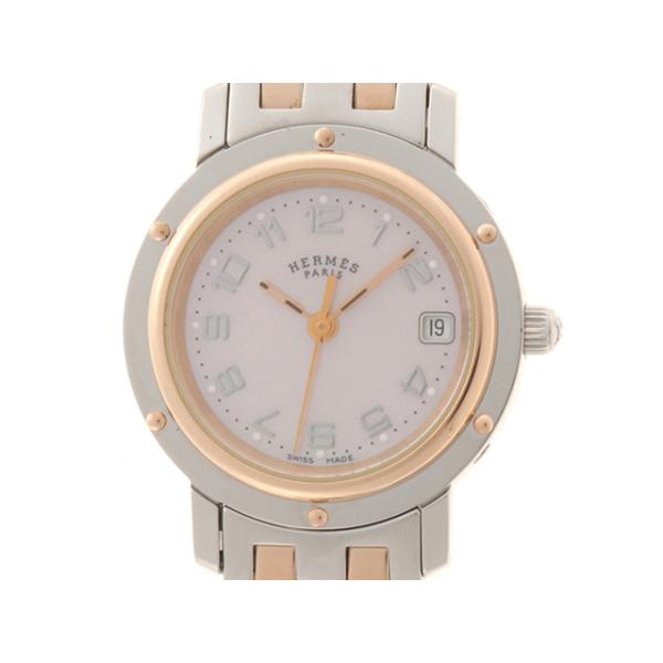 HERMES（エルメス） クリッパーナクレ コンビ CL4.221 腕時計