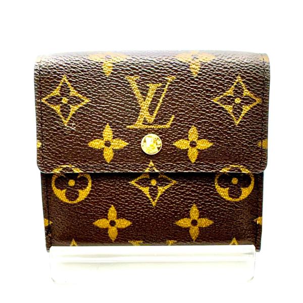 ルイヴィトン M61652 ポルトモネ・ビエ 二つ折り財布 モノグラム 正規品 LOUIS VUITTON（ルイ・ヴィトン） バッグ ポルトモネ・ビエ・カルト