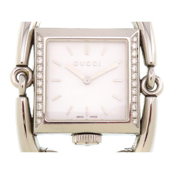 GUCCI（グッチ） シニョーリア YA116307 SS ダイヤベゼル シェル文字盤