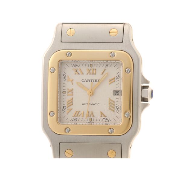 カルティエ サントス ガルベ クォーツ ＬＭ SS/k18 cartier Cartier（カルティエ） サントス ガルベ LM W20041C4 腕時計 SS/K18YG