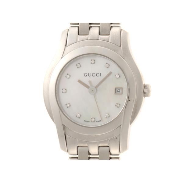 GUCCI（グッチ） 5500L YA055501 腕時計 ステンレススチール ホワイト