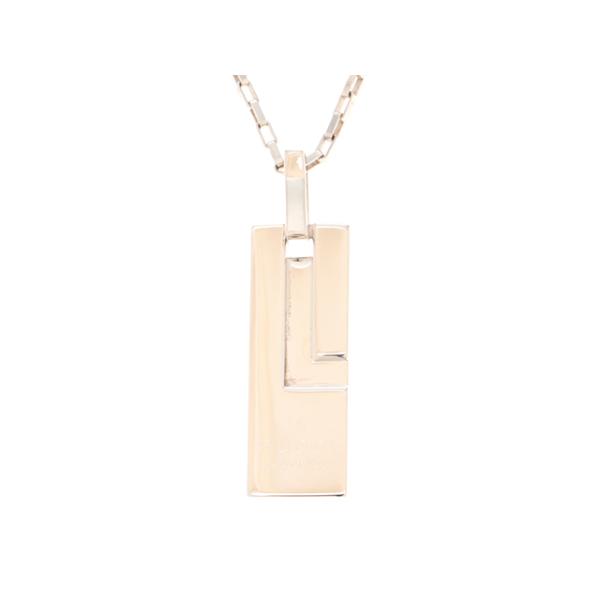 GUCCI（グッチ） GプレートNC/SV/15.2g ネックレス シルバー925